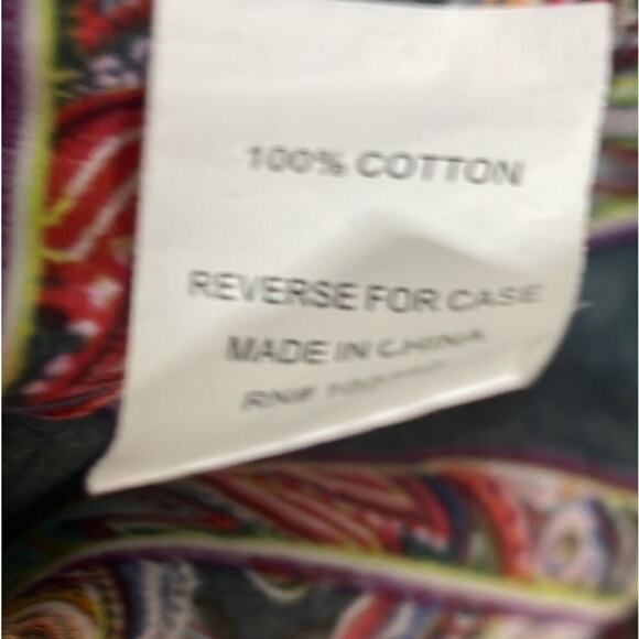 PLATINI  MULTICOLOR‎ PAISLEY PRINT  MEN'S SHIRT SIZE M - Picture 7 of 7